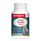 Nutra-Life 紐樂高含量羊胎素膠囊 + 維生素D3 60粒